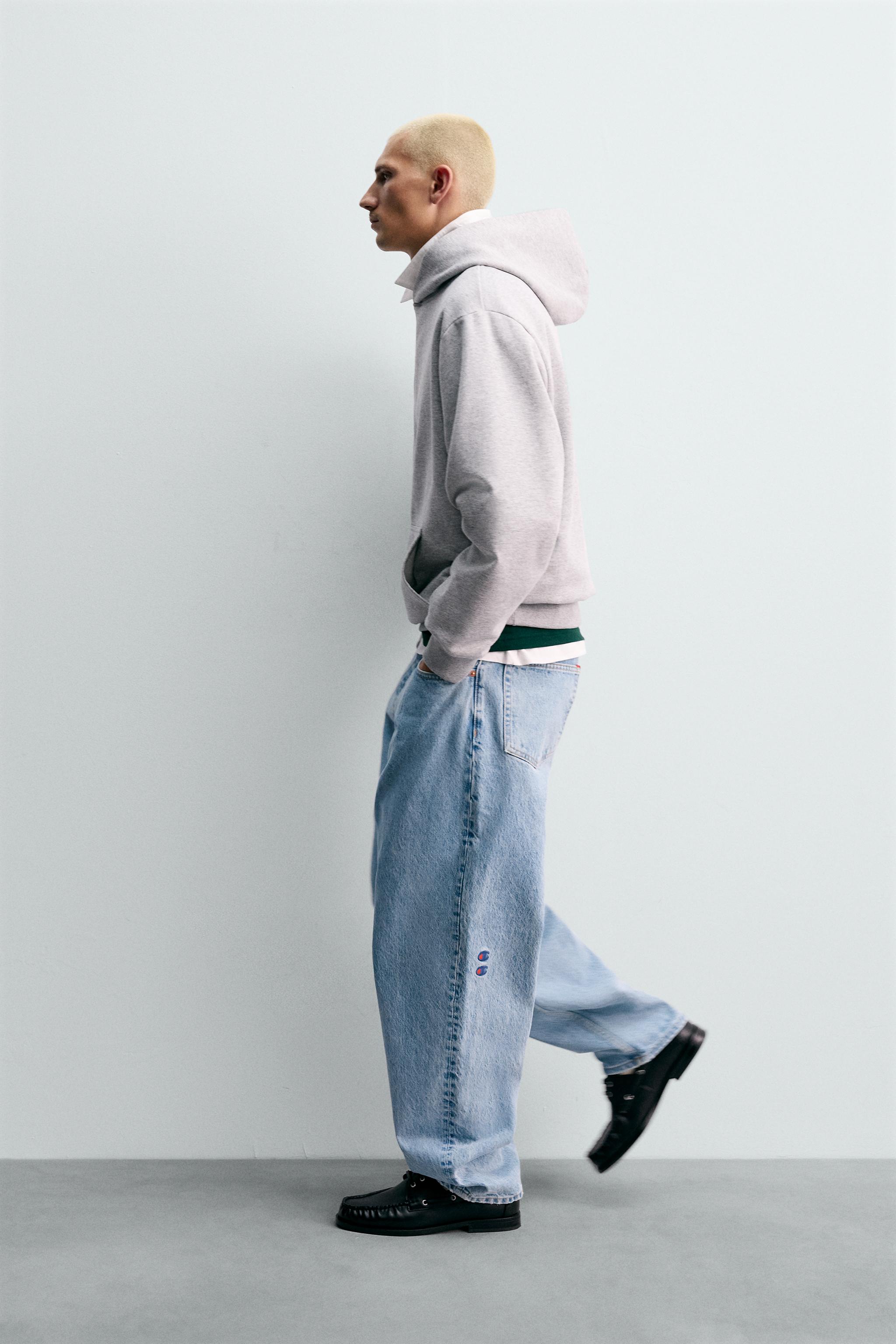 LOOSE TAPERED FIT JEANS CHAMPION ® X ZARA